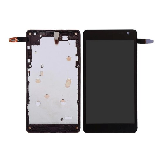 TOUCH+DISPLAY MICROSOFT NOKIA LUMIA 535 PRETO